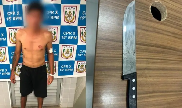Operação Tolerância Zero flagra vítimas de esfaqueamento no centro de Itaituba