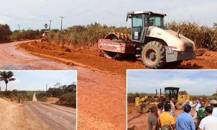 Prefeito Nicodemos e comitiva acompanha melhorias na Transportuária em Miritituba no Pará