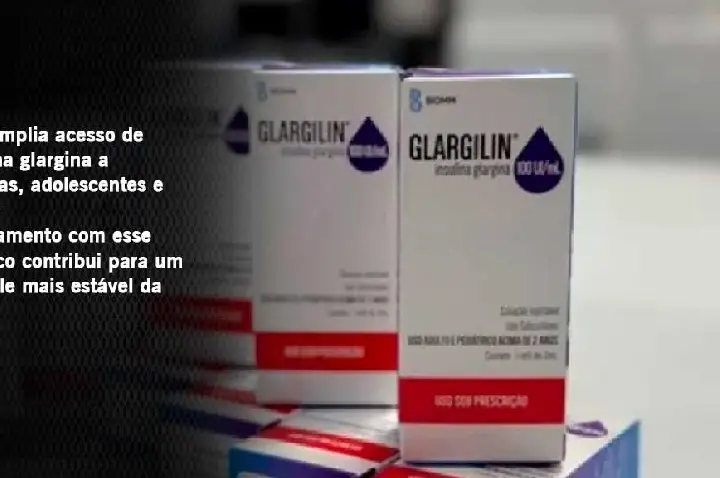 SUS amplia acesso de insulina glargina a crianças, adolescentes e idosos no país
