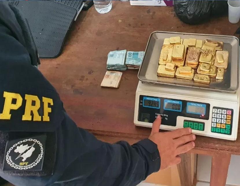 Barras de ouro avaliadas em R$ 3 milhões são apreendidas na BR-316, região metropolitana de Belém