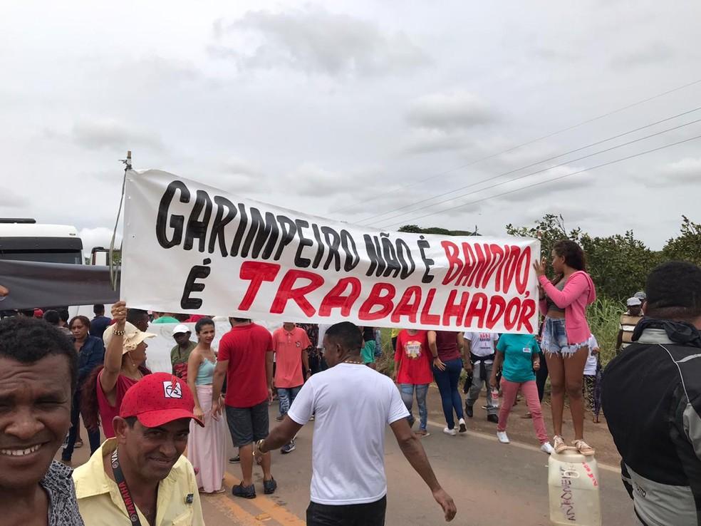 Garimpeiros ameaçam fechar rodovia BR 163 no Pará