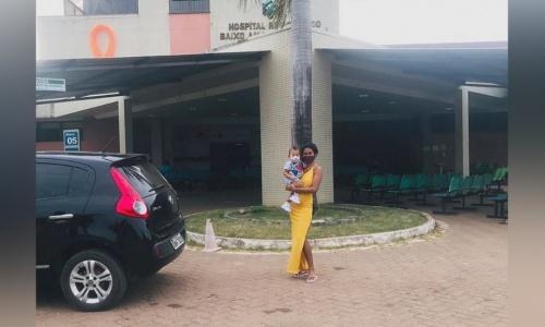 Bebê itaitubense que estava internado na UTI após testar positivo para covid-19 recebe alta
