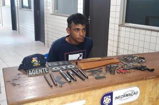 Homem acusado de ter atirado contra viatura da Comtri é preso em Itaituba
