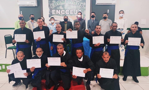 Internos do Centro de Recuperação Regional de Itaituba( CRRI) conquistam diploma do Encceja