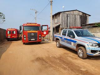 Agindo cont Mulher tenta atear fogo em sua residência, em Itaituba