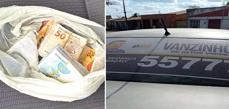 Candidato a vereador é preso com mais de R$ 15 mil na cueca