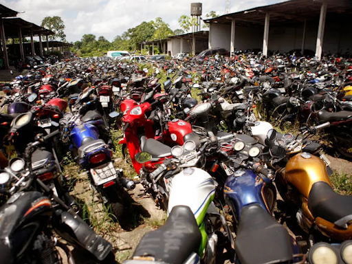 Detran promove leilão virtual para venda de 771 veículos em Itaituba e mais quatro cidades