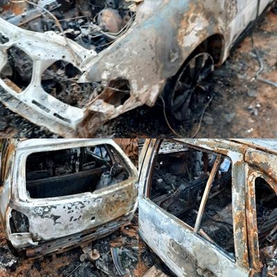 Carro é incendiado no Bairro das Flores em Itaituba, PA
