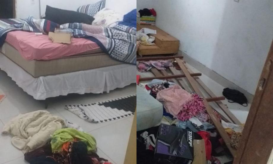 Bandidos invadem casa na madrugada de Natal e deixam grande prejuízo, em Itaituba