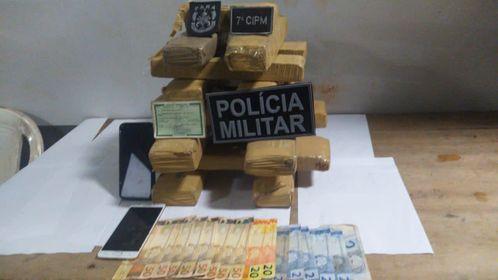 Com destino a Itaituba, casal é flagrado viajando com 15 kg de drogas na rodovia BR-163