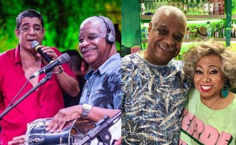 Famosos lamentam morte de Ubirany do grupo Fundo de Quintal