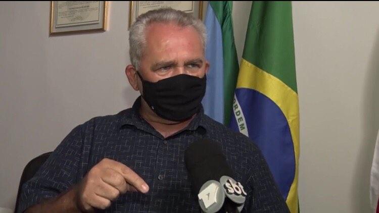 “ Se alguém tiver na rua sem máscara, a polícia vai tomar providência”, anuncia Valmir