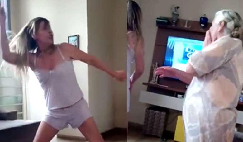 Vídeo: mulher é filmada agredindo a mãe idosa e acaba presa