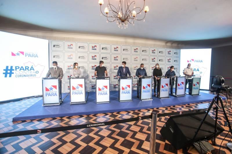 Governo do Pará amplia restrições para circulação de pessoas e funcionamento do comércio