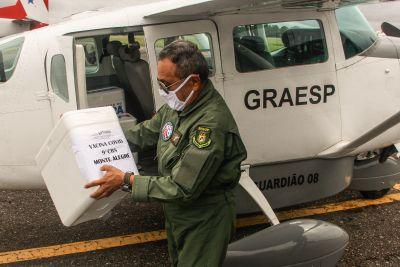 Oeste do Pará recebe mais 1,3 mil vacinas e ultrapassa 78 mil doses de imunizantes contra Covid