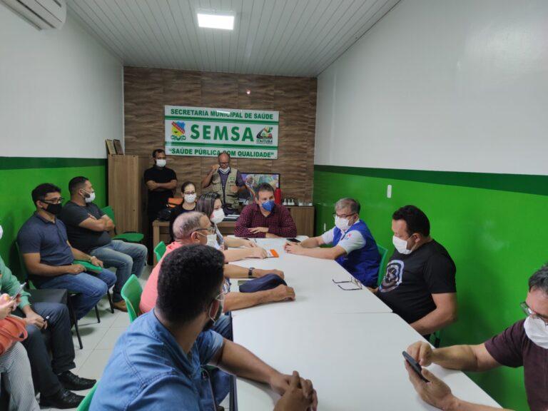 Uma equipe da SESPA está em Itaituba para reforçar estratégias de combate à pandemia