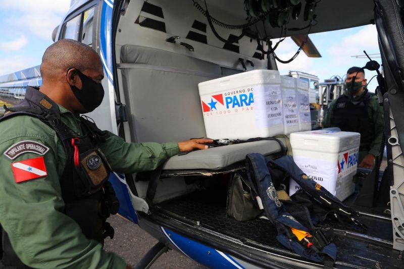 Graesp inicia nova etapa de distribuição das vacinas pelo interior do Pará