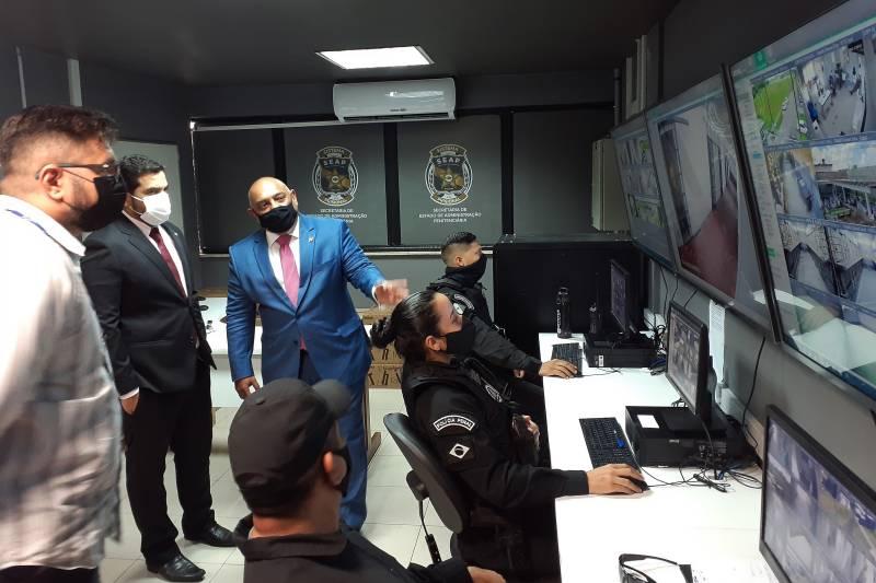 Resultados da Central Integrada de Monitoração Eletrônica é apresentadas para a Defensoria Pública