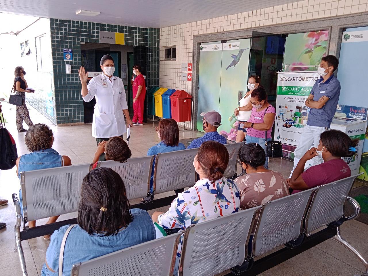 Combate às Drogas e Alcoolismo: Hospital Regional de Marabá promove palestras de conscientização