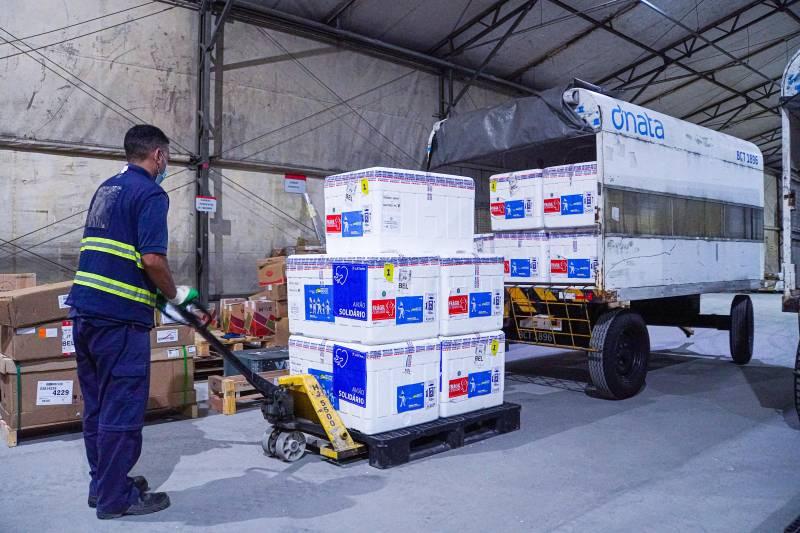 Pará recebe mais 59.960 doses de vacina contra Covid-19 para crianças, neste sábado (19)