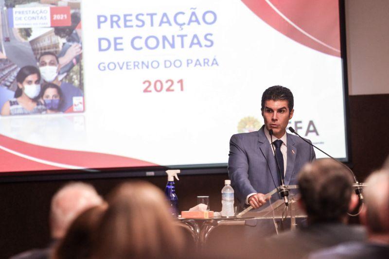Governador entrega prestação de contas do Estado 2021 ao TCE