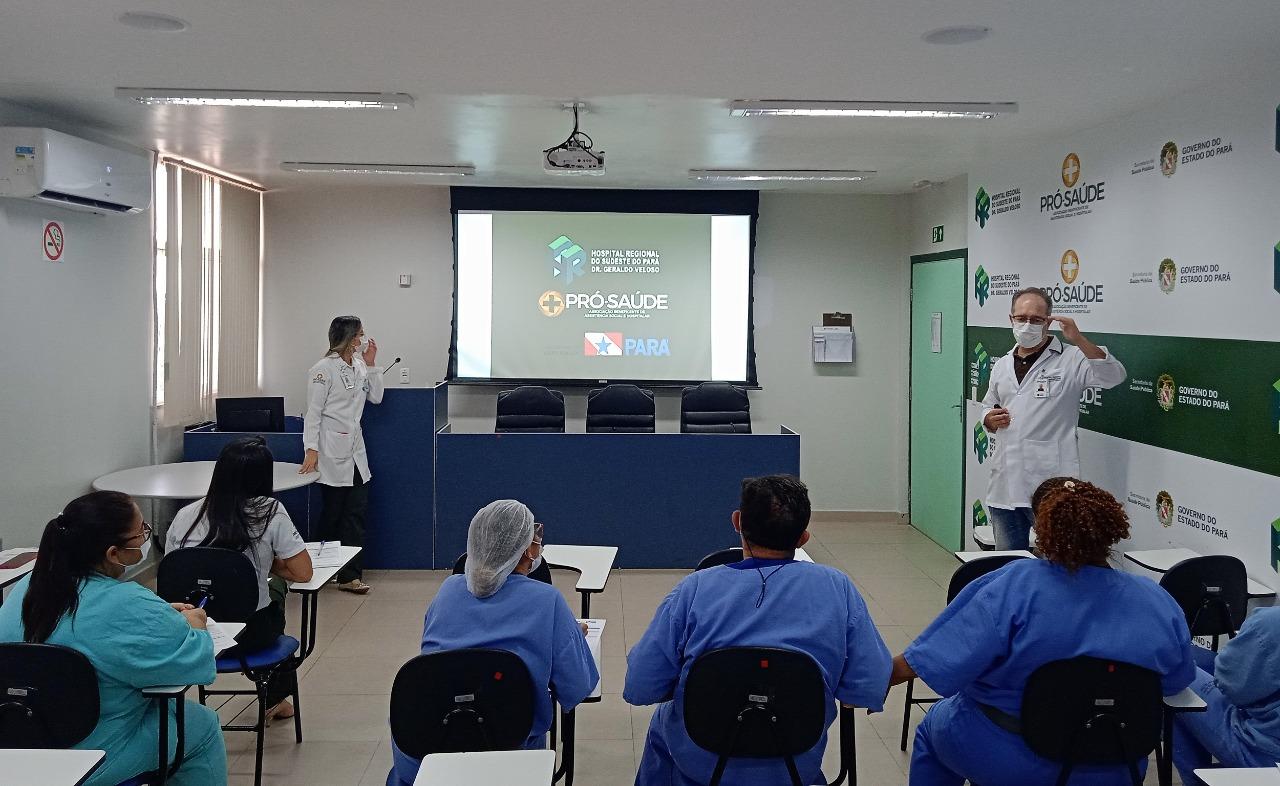 Profissionais do Regional de Marabá recebem capacitação em urgência e emergência