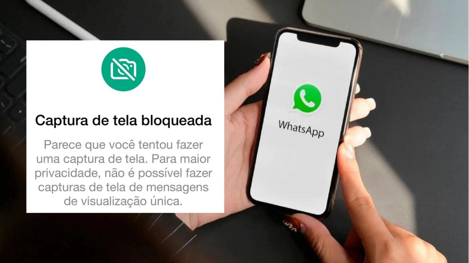 Aprenda a BLOQUEAR prints das suas mensagens no WhatsApp e aumente sua segurança