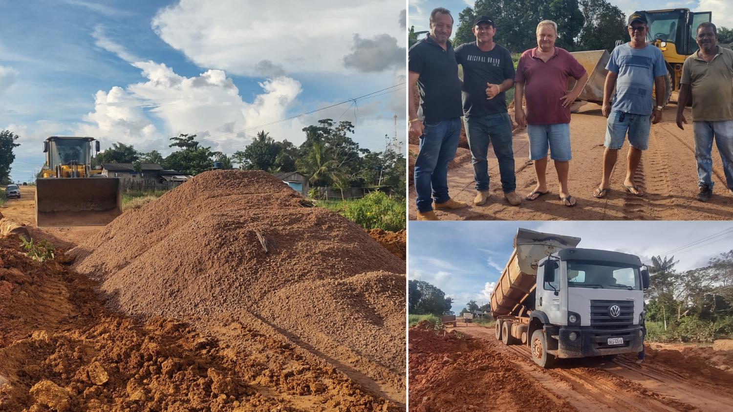 Ponte na rua das Castanheiras foi recuperada em parceria da Prefeitura de Itaituba e empresários de Moraes Almeida no Pará