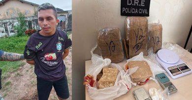 Operação “Mão de Ferro” Parte II prende suspeito por tráfico de drogas em Santarém