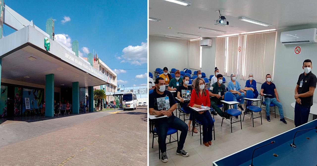 Hospital Regional do Sudeste reforça práticas de segurança no ambiente de trabalho