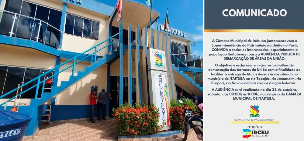 Audiência pública discute facilitar a entrega de títulos em áreas da União em Itaituba no Pará
