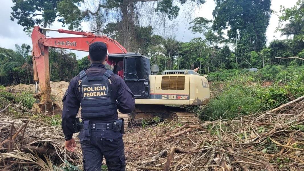 Operação interrompe extração ilegal de ouro e cobre no Pará