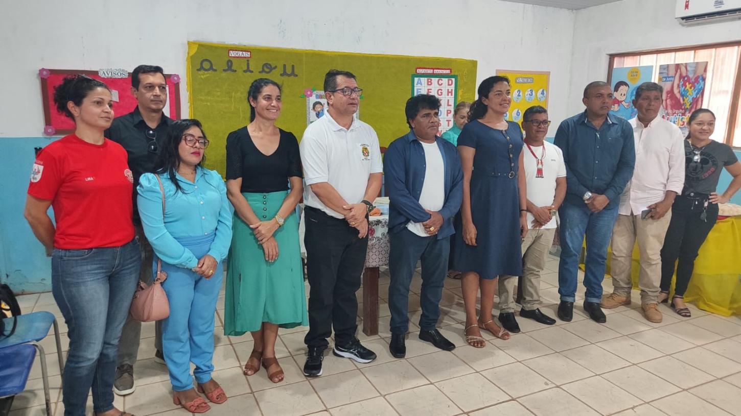 Equipe técnica da Diretor Regional de Ensino DRE Itaituba, estiveram em reunião de alinhamento técnico e pedagógico em Jacareacanga no Pará