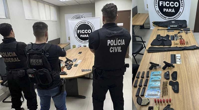 Ação da segurança pública desarticula comércio ilegal de armas no Pará