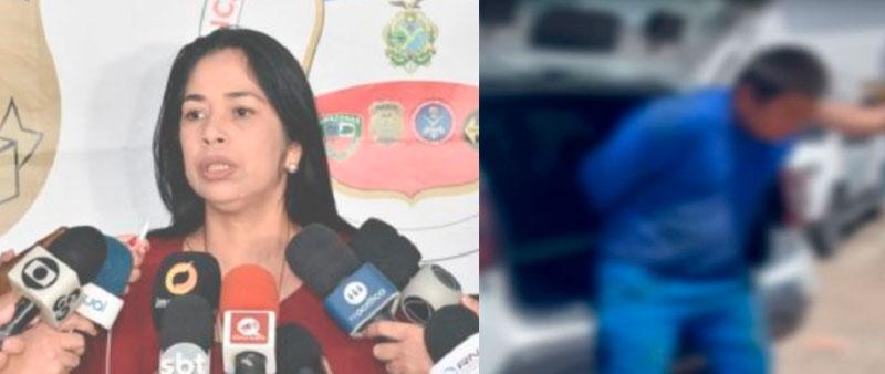 Vídeo: Policia cumpre indígena que estuprou enteada e a própria filha biológica