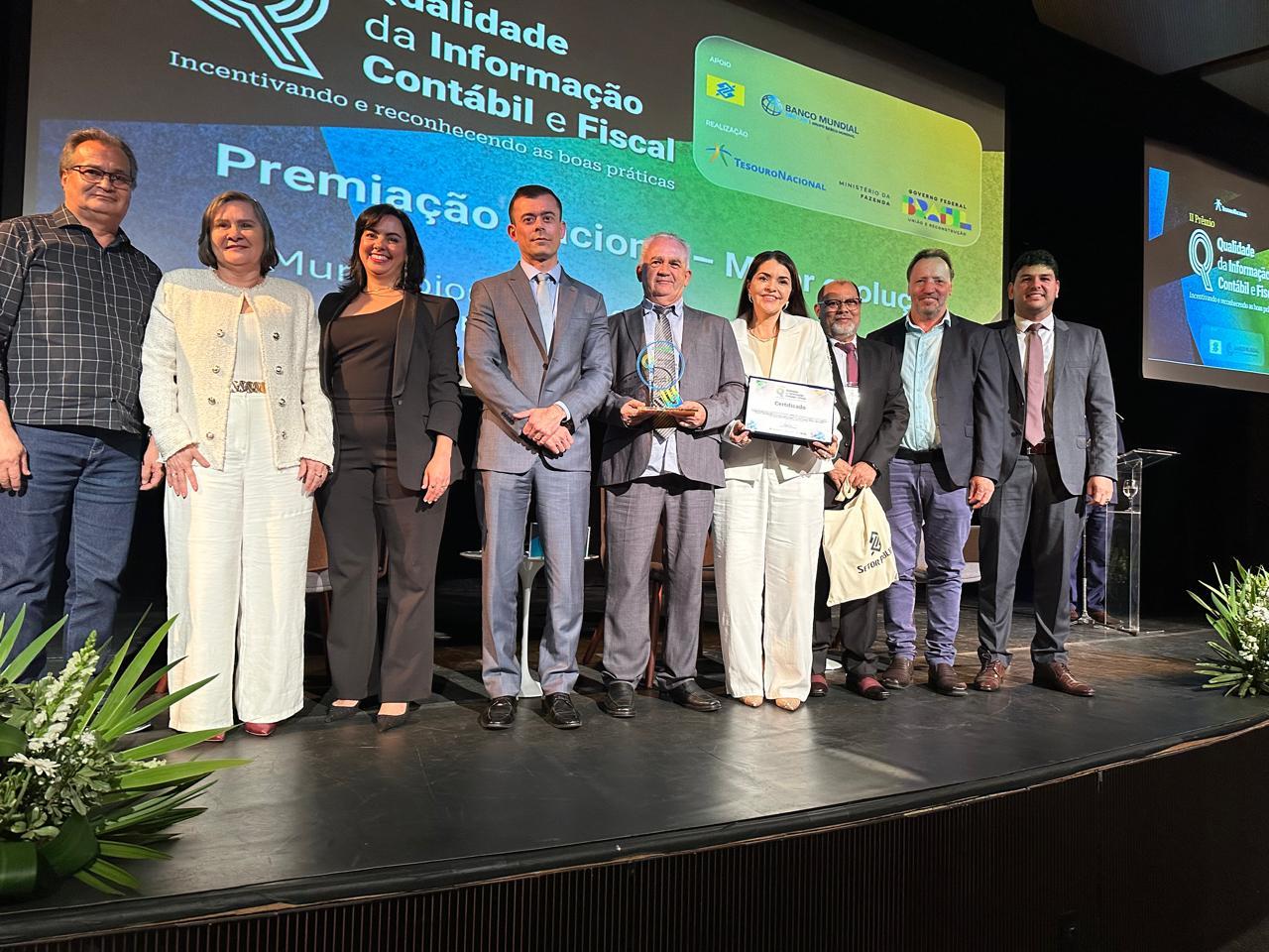 ITAITUBA GANHA PREMIAÇÃO REGIONAL E NACIONAL DE QUALIDADE DA INFORMAÇÃO CONTÁBIL E FISCAL 2024