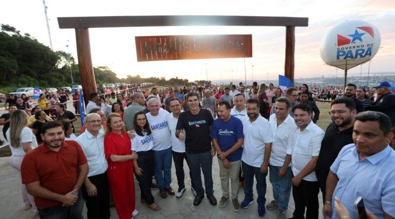 Nova Feira da Cohab e o Mirante da Serra do Saubal são entregues à população