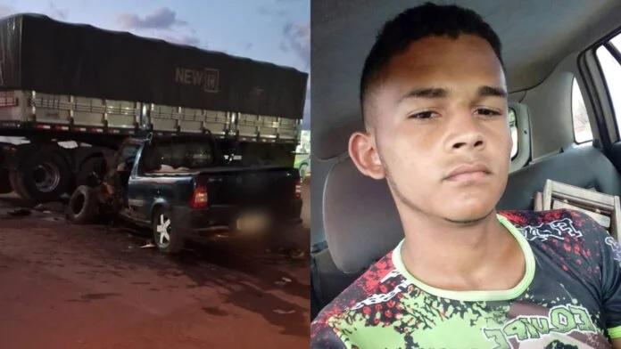 Vídeo: Jovem de 23 anos morre em grave acidente no Distrito de Miritituba Município de Itaituba no Pará
