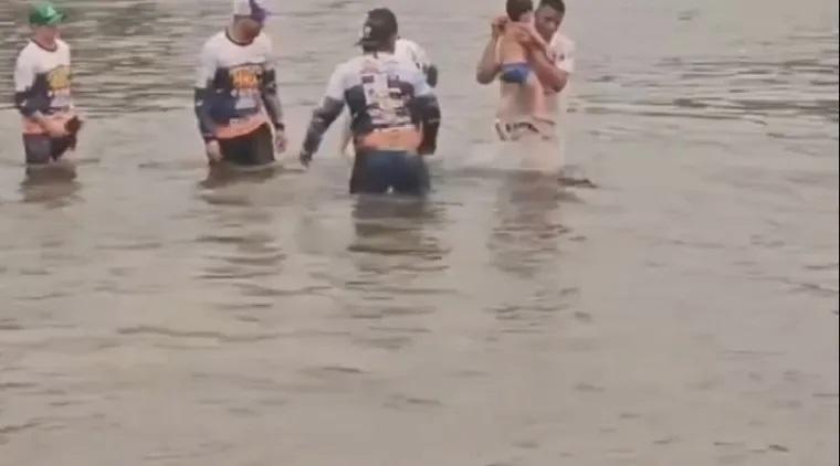 Mãe é detida suspeita de tentar afogar o próprio filho em Castelo de Sonhos; Vídeo