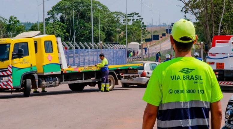 Via Brasil BR-163 cobra na Justiça evasão de pedágio na BR-163