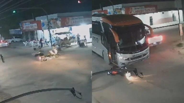 Vídeo: Jovem Motociclista Morre em Acidente em Itaituba