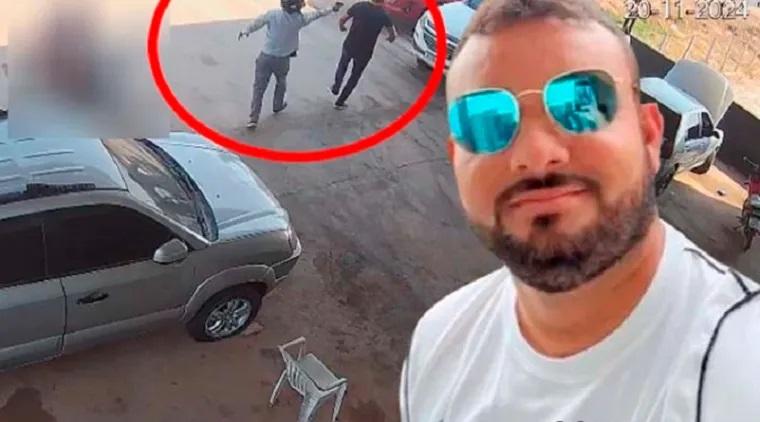 Vídeo: Ex morador de novo Progresso é executado a tiros, em Monte Alegre na frente de sua oficina