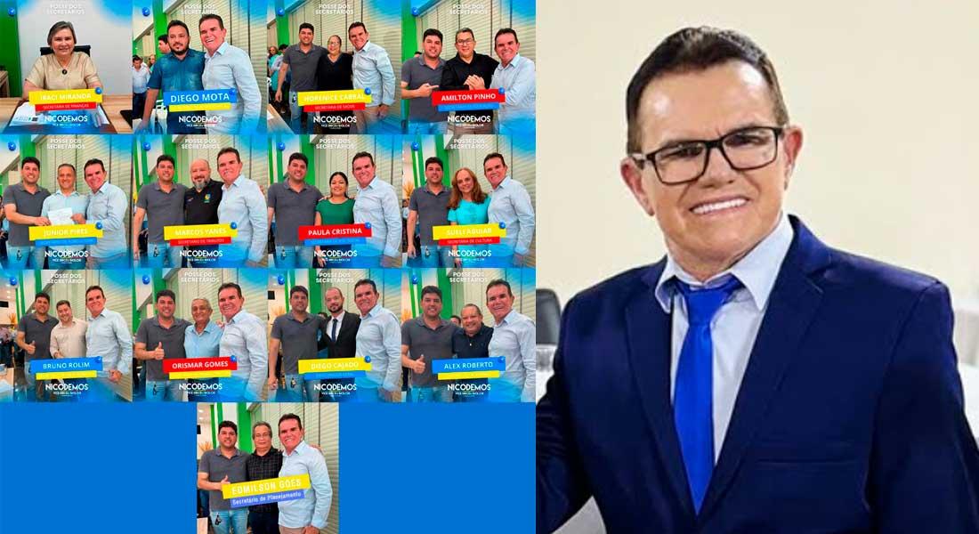 Prefeito eleito de Itaituba, Nicodemos Aguiar anuncia nomes do seu secretariado para sua gestão