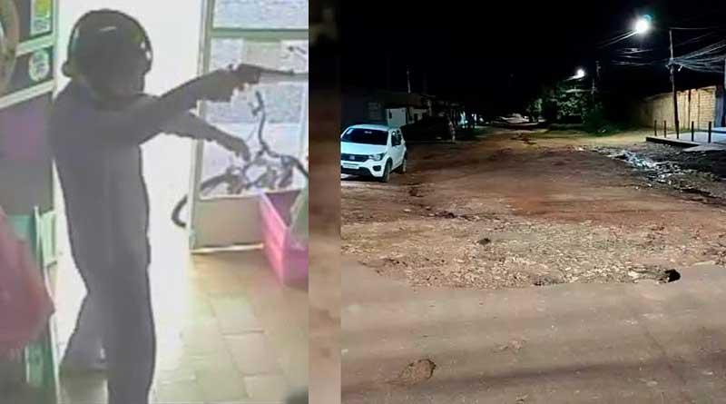 Assaltante atira em vítima ao perceber que cordão que roubou não era de ouro