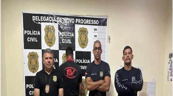 Homem que agrediu mulher com pá em via pública em 2022. E é preso após agredir esposa com taco de sinuca em Novo Progresso