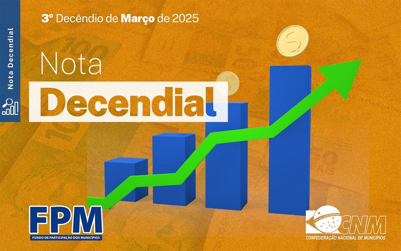 Município recebem nestá sexta-feira 28, o repasse do Fundo de Participação dos Municípios (FPM) referente ao 3º decêndio do mês, no valor de R$ 5.747.320.138,29, Bilhões