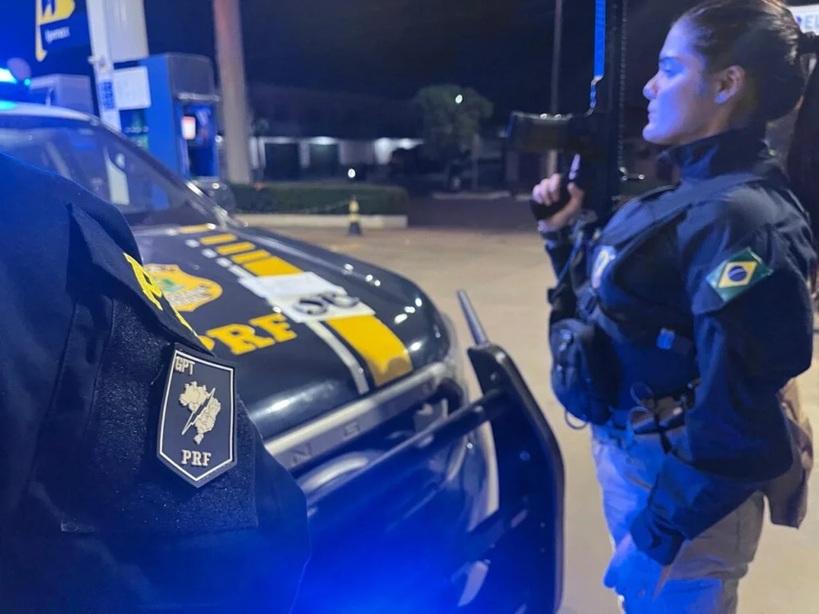 PRF prende foragido da Justiça durante abordagem a ônibus em Trairão (PA)