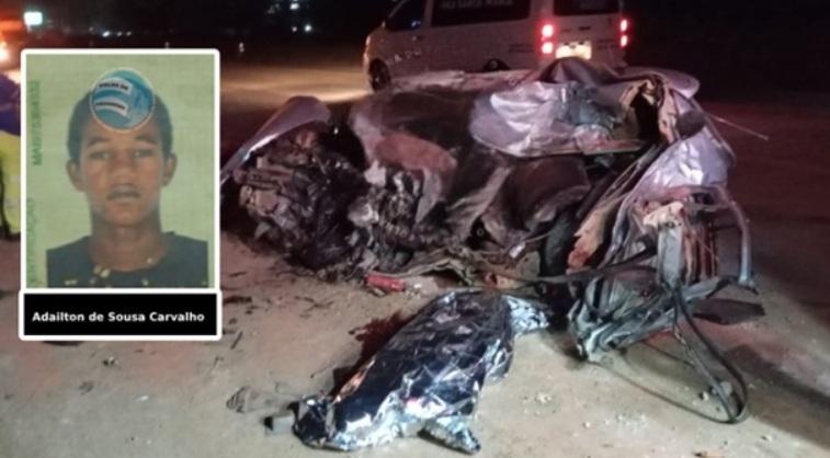 Um grave acidente com vítima fatal foi registrado na BR-163 em Novo Progresso no Pará