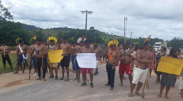 Vídeo: Indígenas ligados ao Instituto Kabu negam fechamento de rodovia em Novo Progresso