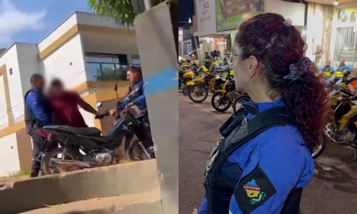 Agente do Comtri esclarece abordagem sobre caso envolvendo motociclista no bairro Rabelo, em Itaituba no Pará